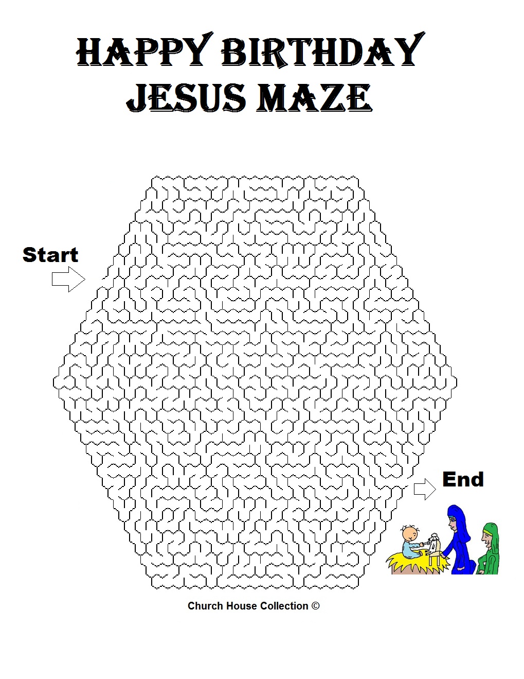 Happy Birthday Jesus Sunday School Lesson